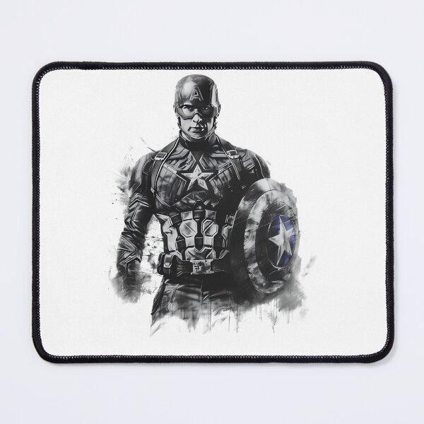 Item preview, Captain America Charcoal | Limited Edition designed and sold by CyberCrunk.
