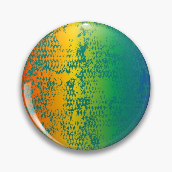 Artikelvorschau, Modernes, im Used-Look gehaltenes Python-Printmuster | Regenbogen & Türkis entworfen und verkauft von Frohyou.