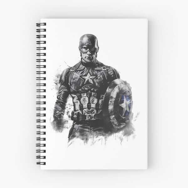 Item preview, Captain America Charcoal | Limited Edition designed and sold by CyberCrunk.
