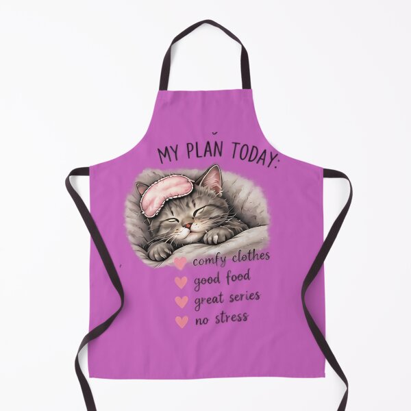 Item preview, Cute Sleeping Cat My Plan Today Lazy Day designed and sold by FABIOLA1970.