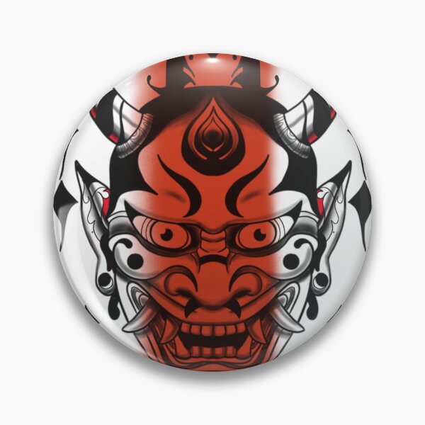 Item preview, Japanese smiling demon Hania designed and sold by Serpent11.