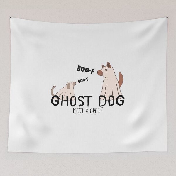 Item preview, Funny Ghost Dog — Ghost Dogs Meet & Greet ‘No Woof All Boo‑f’ designed and sold by SunandShade.