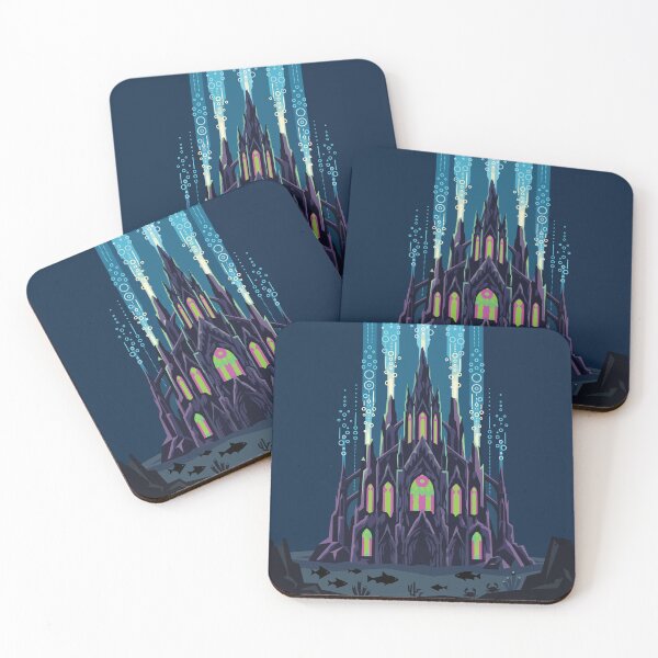 Item preview, Underwater Gothic Cathedral designed and sold by KeremYurtseven.