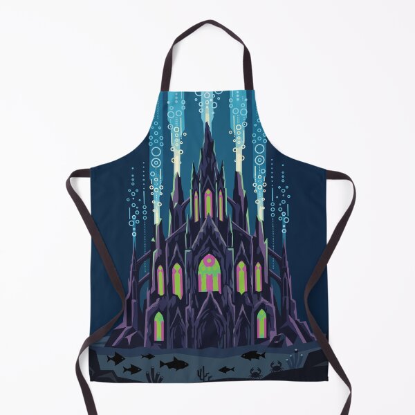 Item preview, Underwater Gothic Cathedral designed and sold by KeremYurtseven.