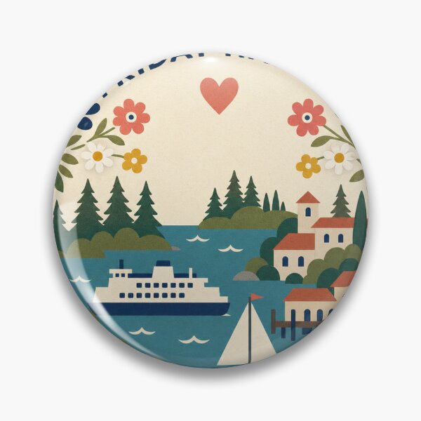 Artikelvorschau, Friday Harbor, USA – Reisesouvenirs, moderne Volkskunst entworfen und verkauft von VisualArtsOasis.