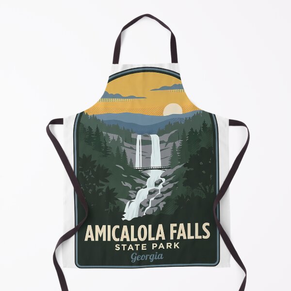 Item preview, Amicalola Falls State Park Georgia Poster designed and sold by DetourDgn.