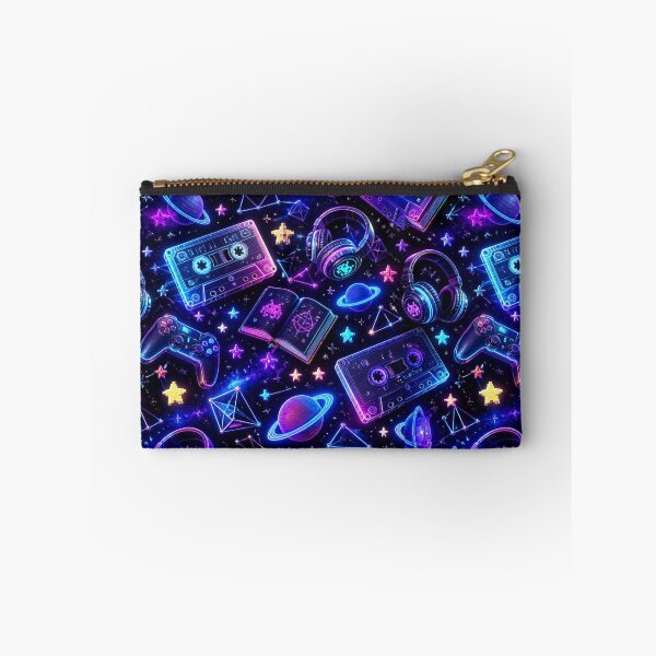 Item preview, Late Night Study Beats Cyberpunk Cosmic Synthwave Back To School designed and sold by mo-carnival.