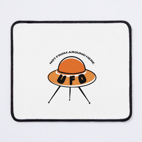 Item preview, UFO Not From Around Here Sticker designed and sold by marwa-world.