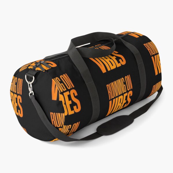 Item preview, Running on Vibes, Orange designed and sold by Memes N Lore .