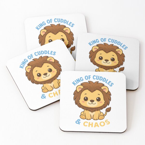 Item preview, King of Cuddles & Chaos  designed and sold by ChampagnFashion.