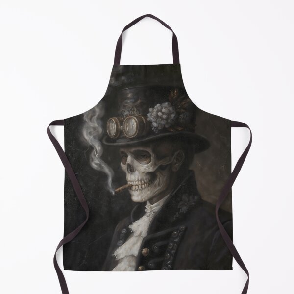 Item preview, Gothic Steampunk Skeleton Gentleman Smoking Cigar designed and sold by DarkHolyQueen.