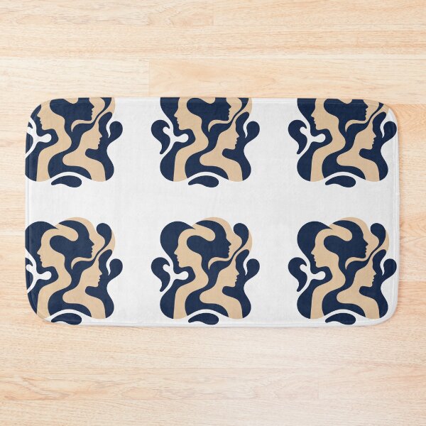 Item preview, Minimalist Overlapping Profiles designed and sold by KeremYurtseven.