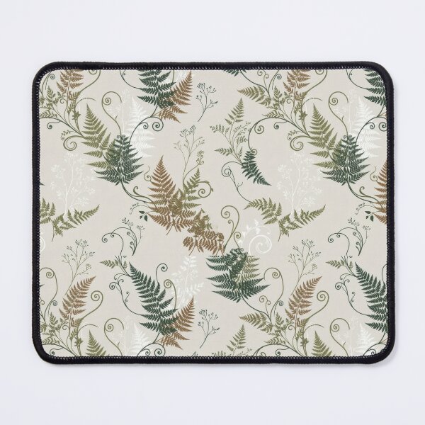 Item preview, Botanical Ferns and Swirling Vines Pattern designed and sold by Azurart2.