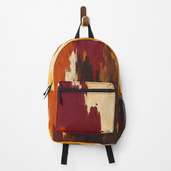 Item preview, Burnt Orange Burgundy Abstract Wall Art – Warm Earth Tone Modern Decor designed and sold by GutyzDesignsES.