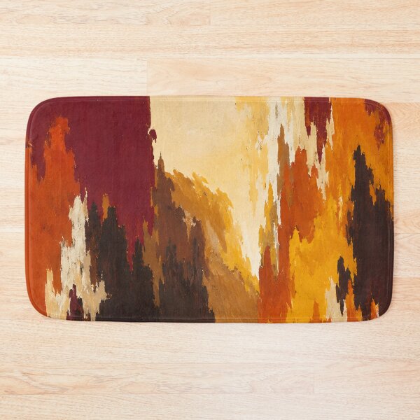 Item preview, Burnt Orange Burgundy Abstract Wall Art – Warm Earth Tone Modern Decor designed and sold by GutyzDesignsES.