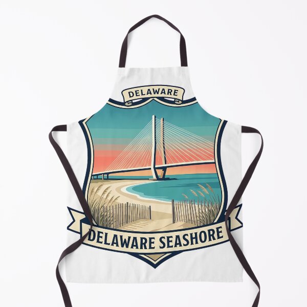 Item preview, Delaware Seashore State Park Delaware Sticker designed and sold by DetourDgn.