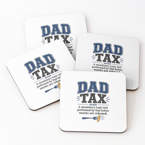 Item preview, Dad Tax Snack Auditor – Funny Food Loving Dad Humor designed and sold by AMICO77.