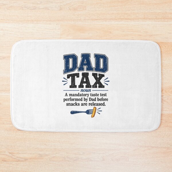 Item preview, Dad Tax Snack Auditor – Funny Food Loving Dad Humor designed and sold by AMICO77.