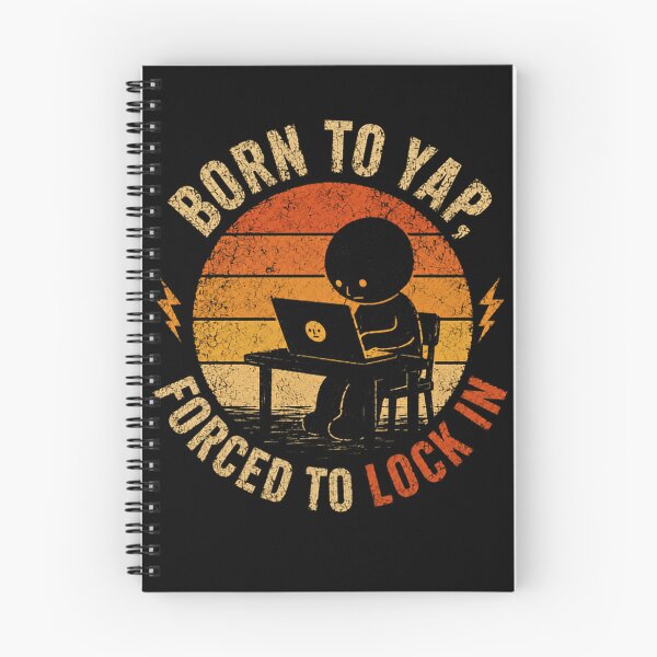 Item preview, Born To Yap, Forced To Lock In Programmer Developer Remote Worker Humor designed and sold by HumansStuck12.