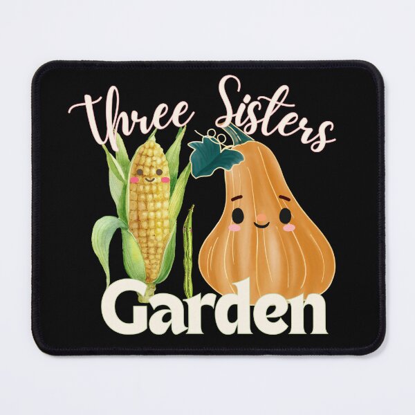 Item preview, Three Sisters Garden – Cute Corn, Beans & Squash Vegetable Art designed and sold by SunandShade.