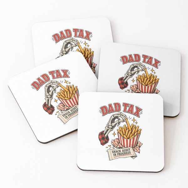 Item preview, Dad Tax Snack Auditor – Funny Food Loving Dad Humor designed and sold by AMICO77.