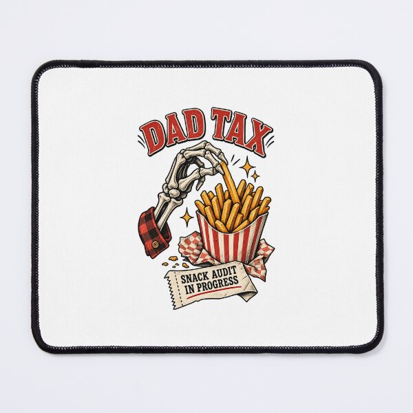 Item preview, Dad Tax Snack Auditor – Funny Food Loving Dad Humor designed and sold by AMICO77.