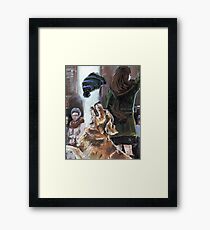 The Mary Tyler Moore Golden Retriever Framed Print