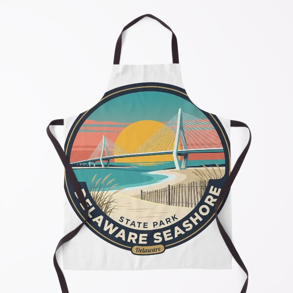 Item preview, Delaware Seashore State Park Delaware Print designed and sold by DetourDgn.