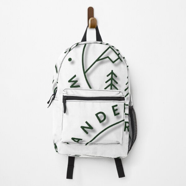 Item preview, Wander Often Wonder Always Mountain Line Art designed and sold by WearTheVibe Store.