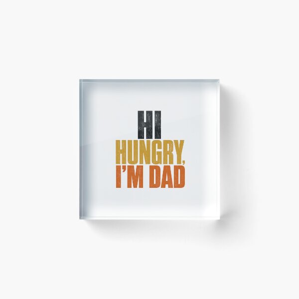 Item preview, Hi Hungry I’m Dad – Classic Funny Dad Joke Food Pun designed and sold by AMICO77.