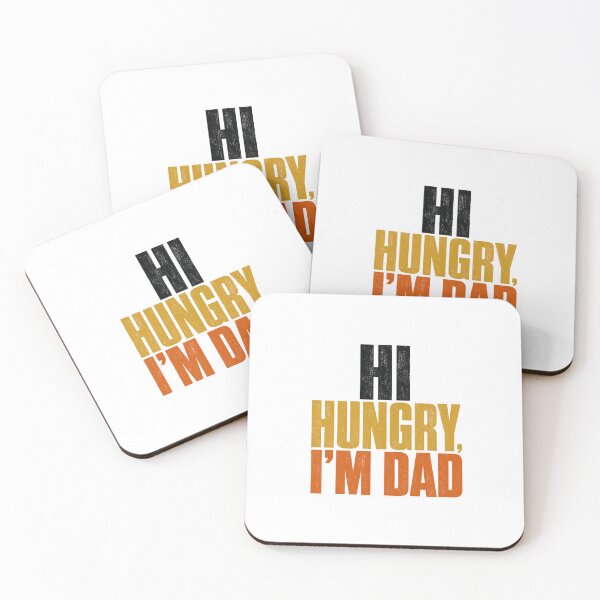 Item preview, Hi Hungry I’m Dad – Classic Funny Dad Joke Food Pun designed and sold by AMICO77.