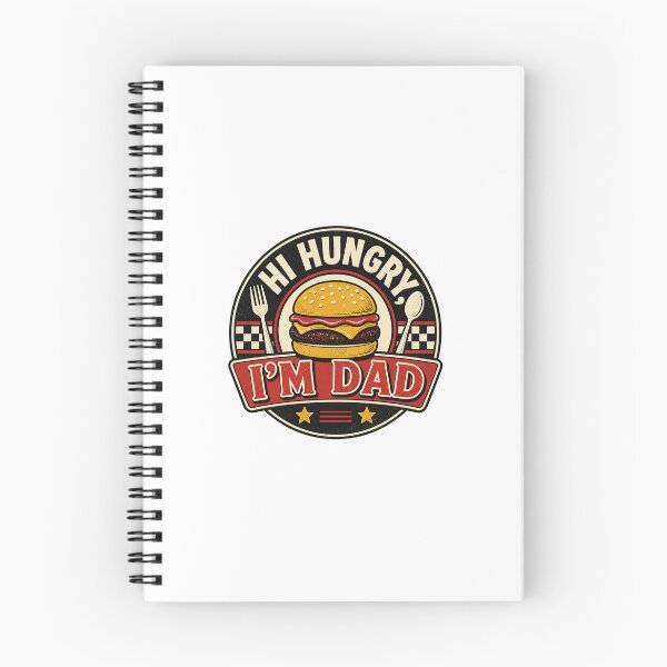 Item preview, Hi Hungry I’m Dad – Classic Funny Dad Joke Food Pun designed and sold by AMICO77.