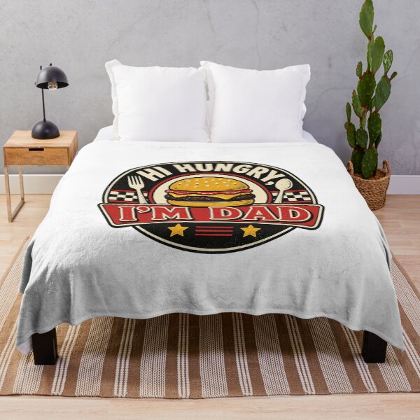 Item preview, Hi Hungry I’m Dad – Classic Funny Dad Joke Food Pun designed and sold by AMICO77.