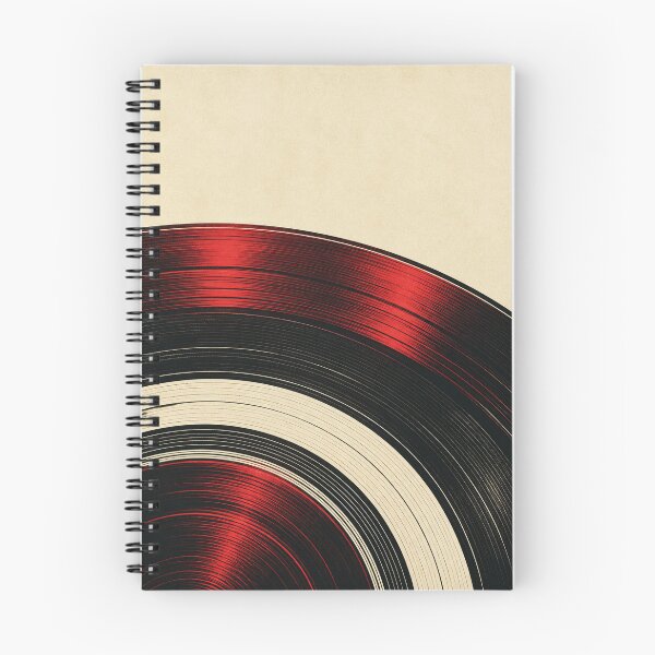 Item preview, Crimson Vinyl Grooves designed and sold by GraphycoPublish.