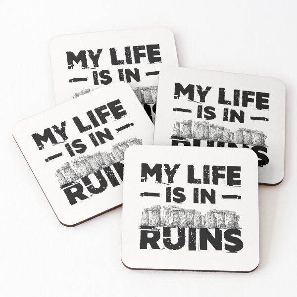 Item preview, My Life Is In Ruins Funny Archaeology designed and sold by jaygo.