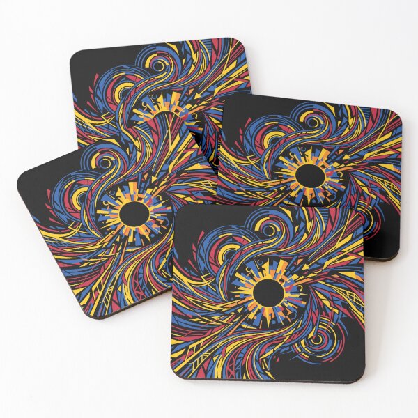 Item preview, Swirling Cosmic Solar Eclipse designed and sold by KeremYurtseven.