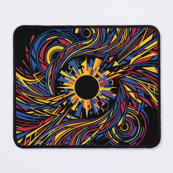 Item preview, Swirling Cosmic Solar Eclipse designed and sold by KeremYurtseven.