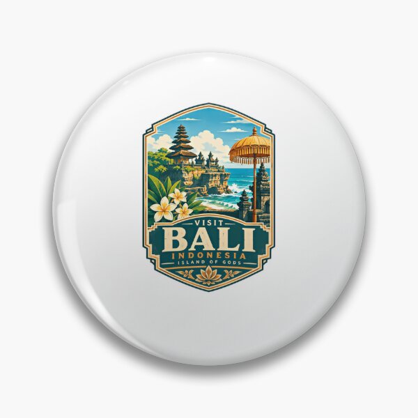 Item preview, Visit Bali Indonesia Island Of Gods Travel Vacation Souvenir designed and sold by Star3NowForMe.
