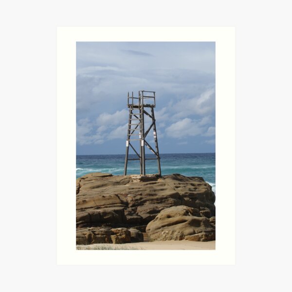 Redhead Beach Art Print