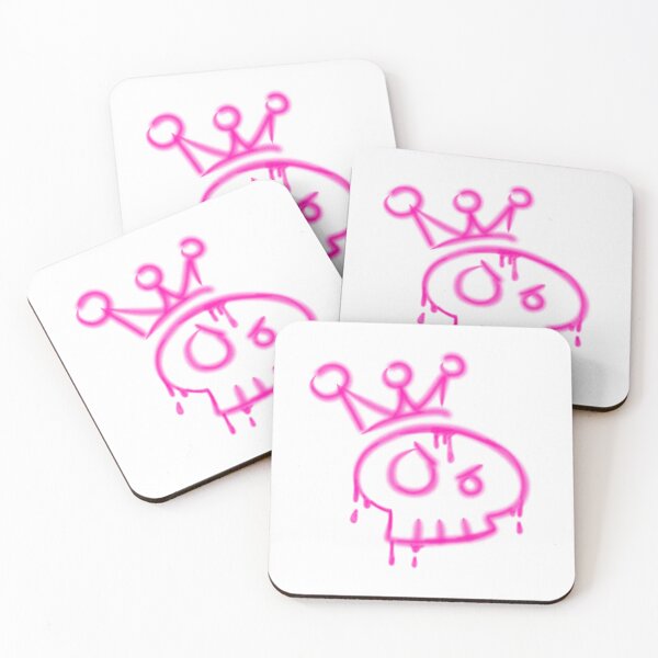 Item preview, Y2k graffiti skull with crown  designed and sold by YaroshMaria.