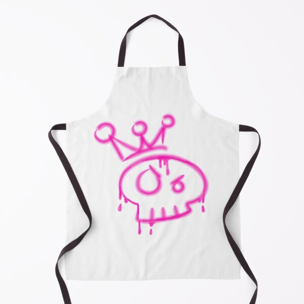 Item preview, Y2k graffiti skull with crown designed and sold by YaroshMaria.