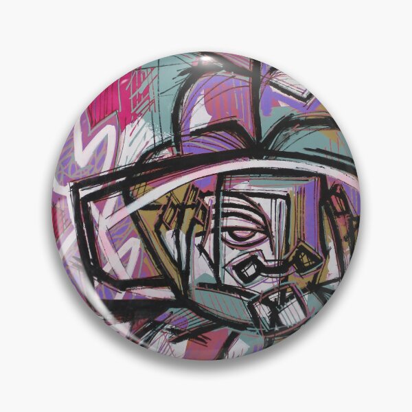 Item preview, Handmade Neo-Expressionist Portrait - Fragmented Mind designed and sold by supernikol.