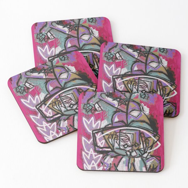 Item preview, Handmade Neo-Expressionist Portrait - Fragmented Mind designed and sold by supernikol.