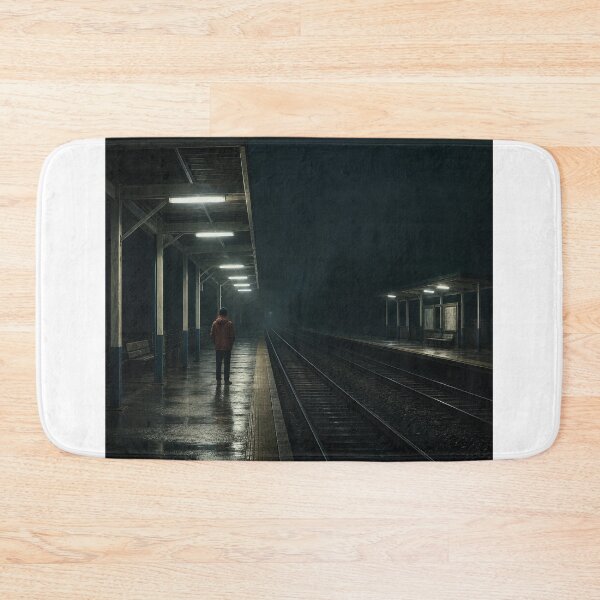Item preview, Waiting for the Last Train Home designed and sold by Mindscaper-.