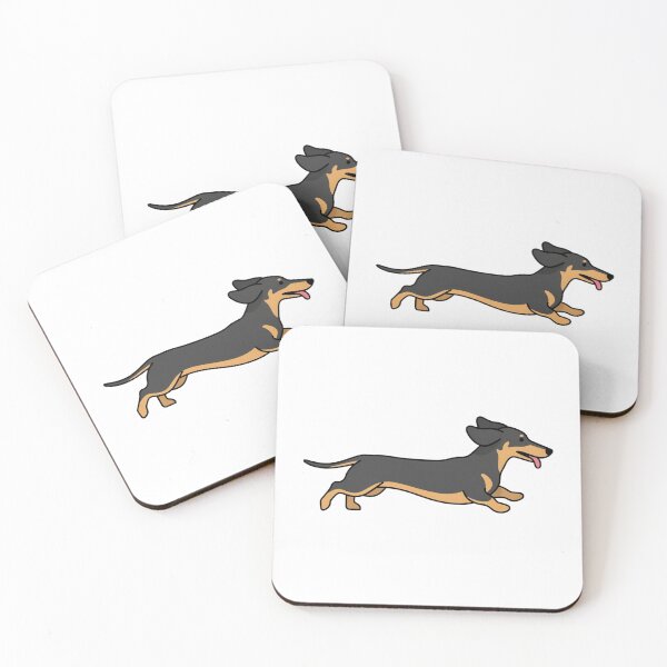 Item preview, Sausage Dog Energy — Funny Running Dachshund Cartoon designed and sold by The Waggy Doodle.