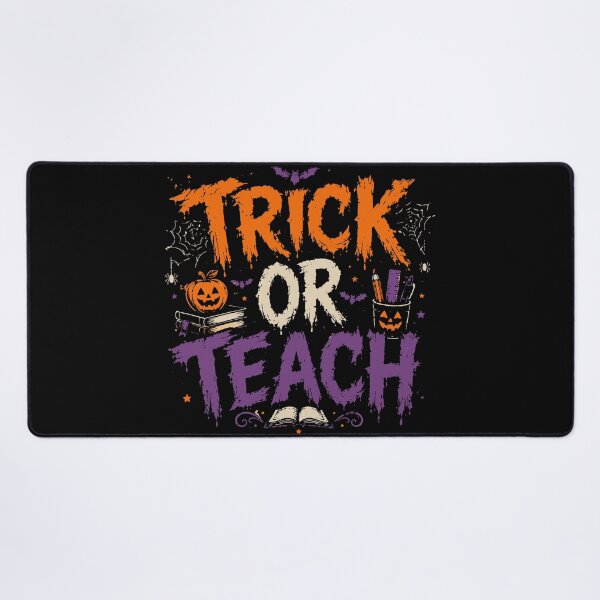 Item preview, Trick or Teach Spooky Halloween Teacher designed and sold by Sunday.Supply.