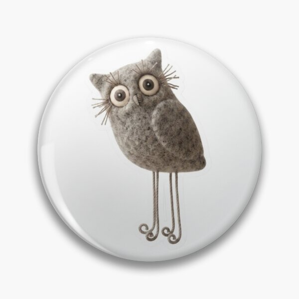 Item preview, Quirky Felt Owl with Long Legs designed and sold by Snurly.