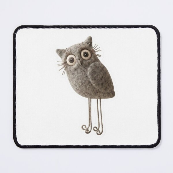 Item preview, Quirky Felt Owl with Long Legs designed and sold by Snurly.