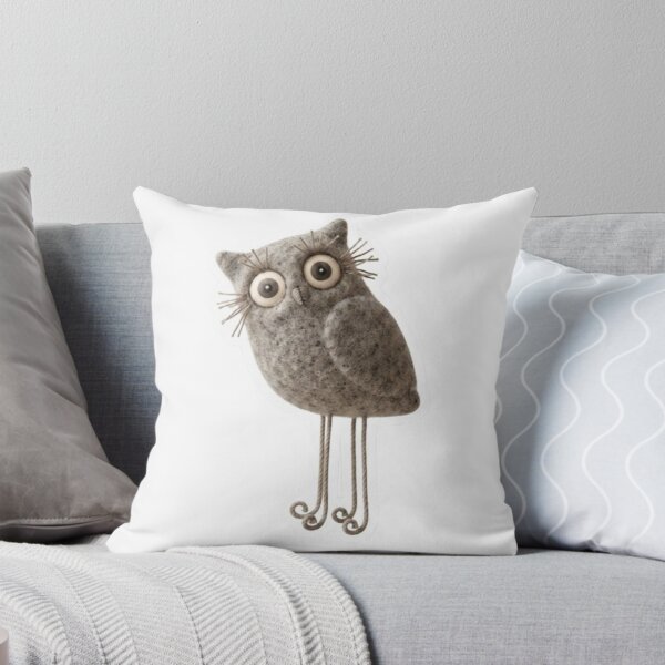 Item preview, Quirky Felt Owl with Long Legs designed and sold by Snurly.