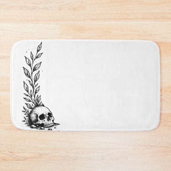 Item preview, Skull | Wild Leaves  designed and sold by Marianarcezar.